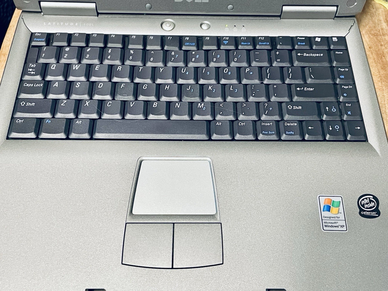 Vintage Dell Latitude 100L Laptop 15″ Celeron 2.4GHz 512MB 30GB WinXP READ!!!