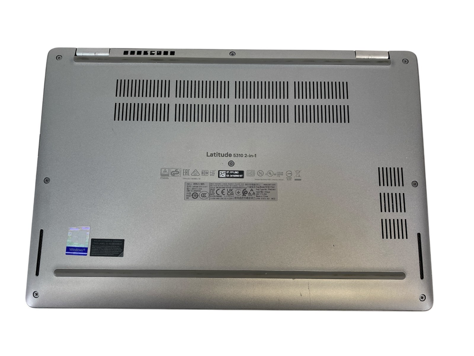 Dell Latitude 5310 2-in-1 Touch Convertible i5-10210U 16GB RAM NO SSD NO OS