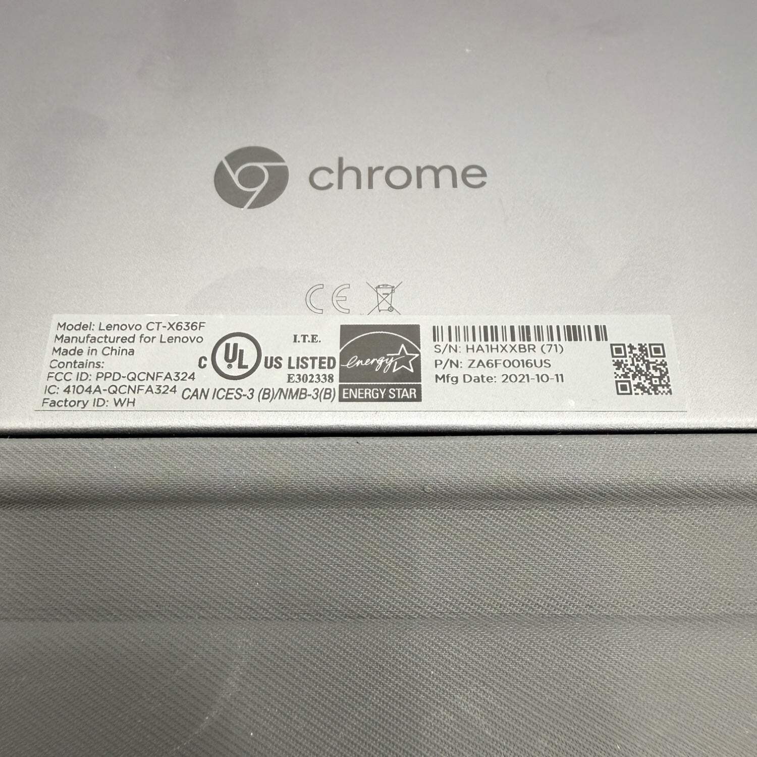 Lenovo IdeaPad Duet Chromebook ZA6F0016US 10.1″ Helio P60T 2.0GHz 4GB RAM 64GB