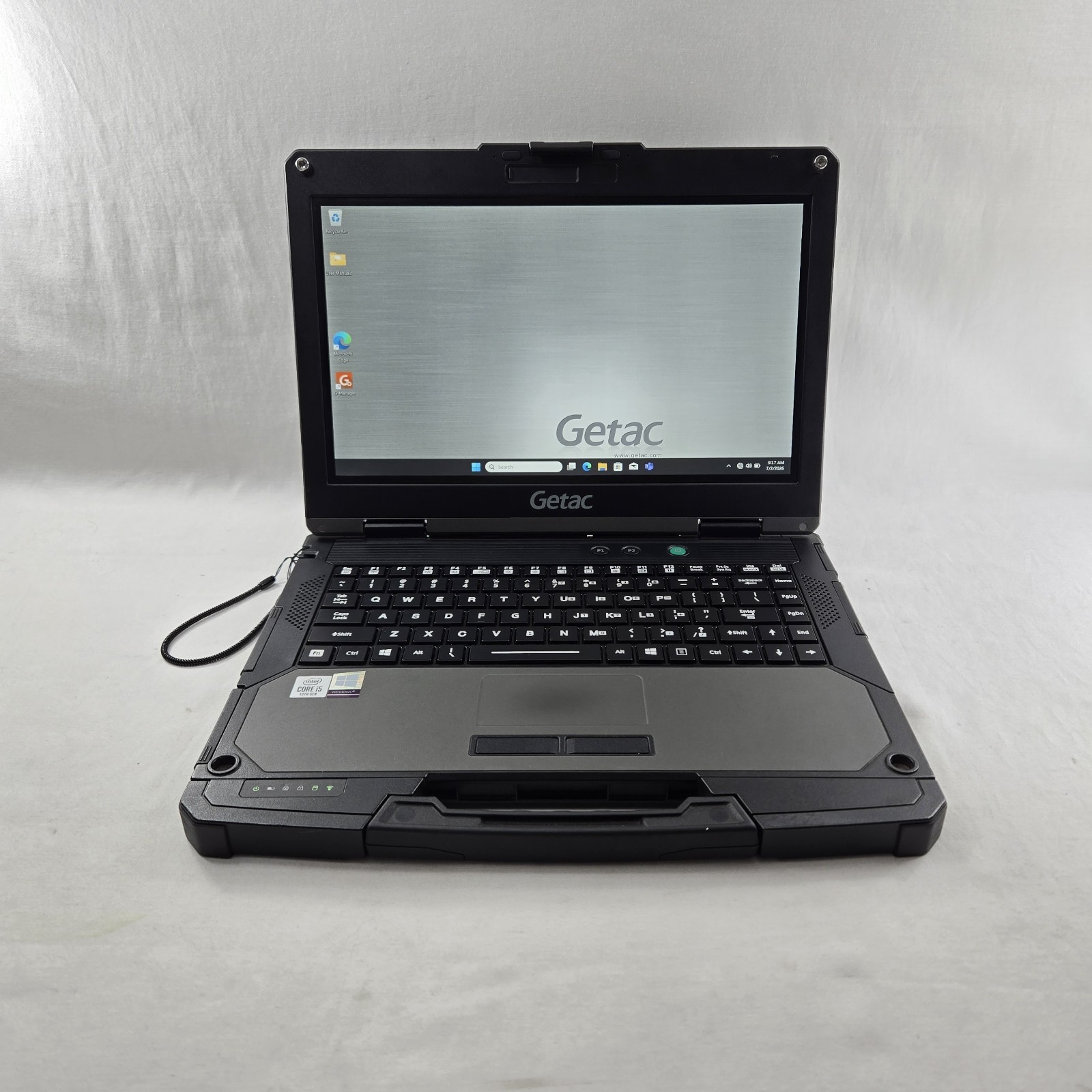 Getac B360 Rugged Laptop i5-10210U 256GB SSD 8GB RAM – 4G LTE – Win11 – Grade B