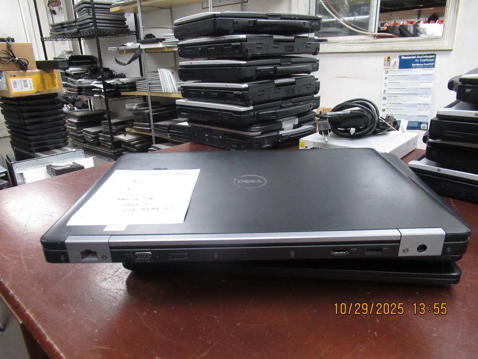 Lot of 4 Dell Precision 3510 i5 6th Gen. 2.30GHz 16GB Laptop [NO HDD/BATTERY/AC]