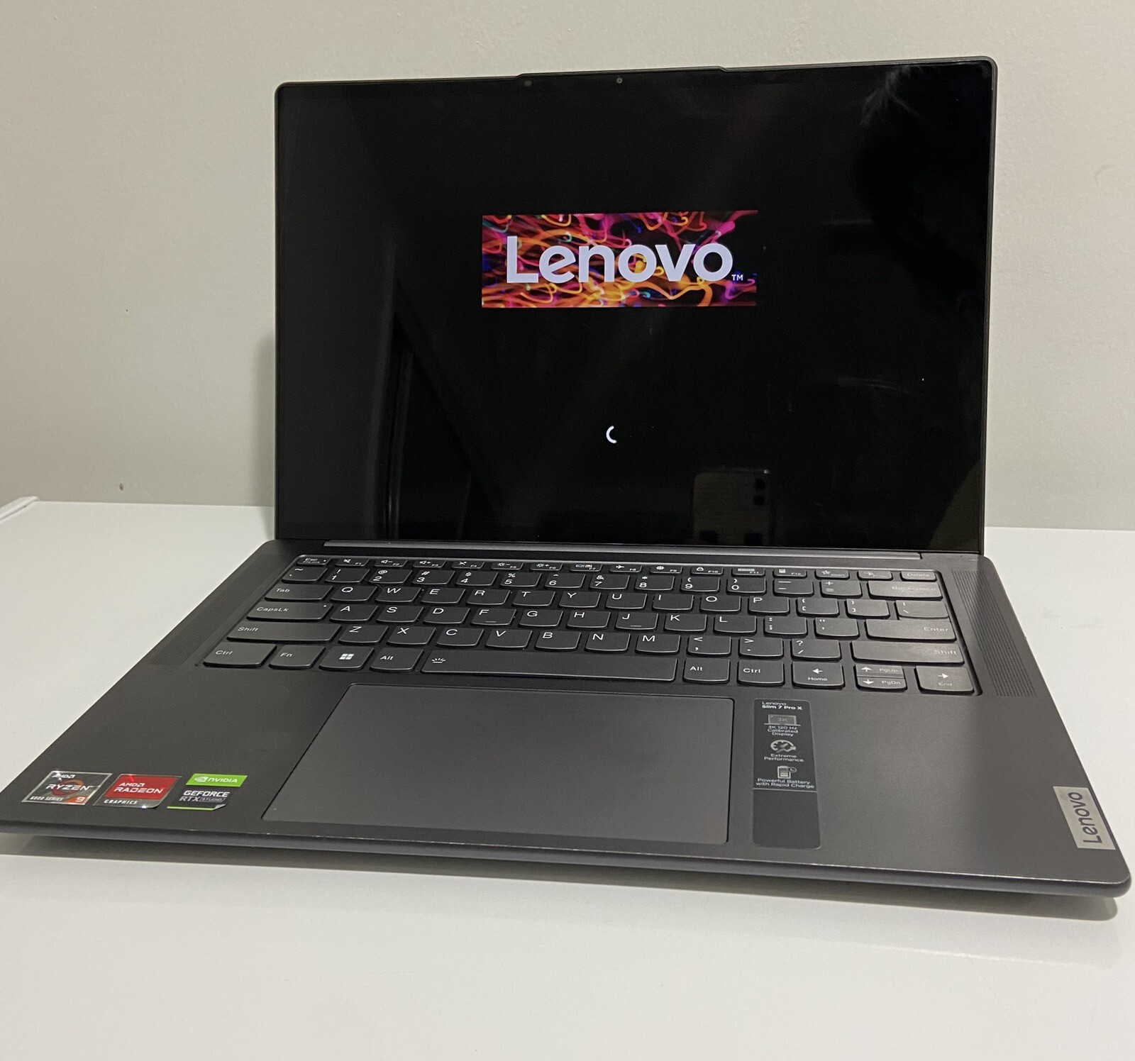 Open Box great condition Dark Gray Lenovo Slim 7 prox 14ARH7 14.5″