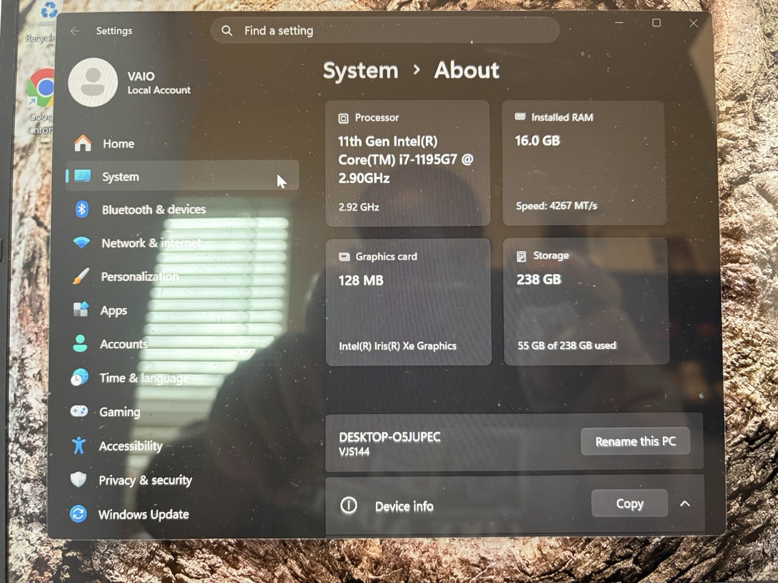 SONY VAIO SX14 i7-11th Gen 256GB SSD 16GB RAM 14-inch Screen Laptop Windows 11