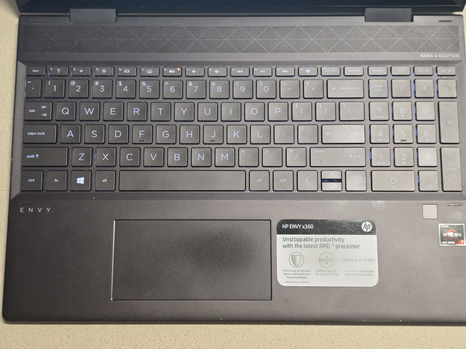 HP ENVY x360 15m-ee0023dx 15.6″ FHD Touch Ryzen 7 4700U 2GHz 8GB 512GB SSD W11H