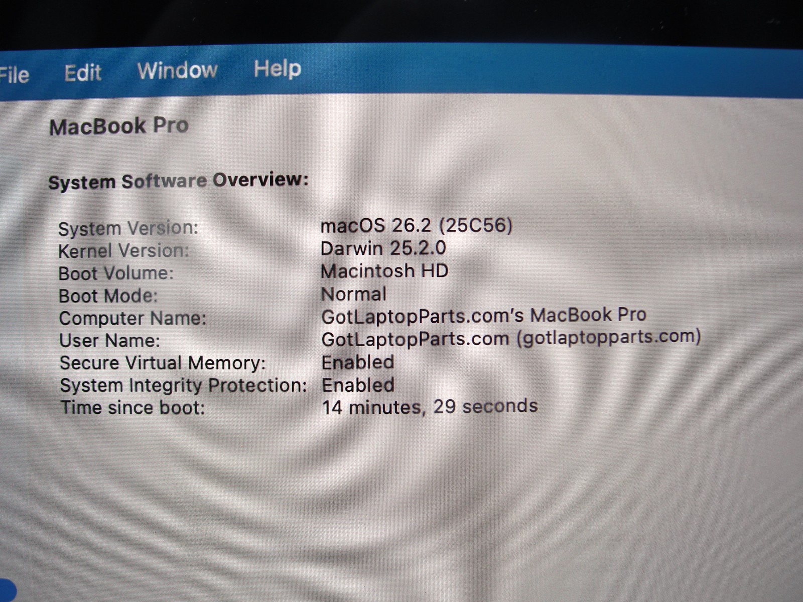Apple MacBook Pro 16″ A2141 MVVM2LL/A i9-9880H 16GB/1TB SSD AMD Radeon Pro 5500M