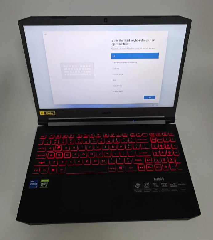 Acer Nitro 5 Gaming Laptop 15.6″ 144Hz 512GB SSD 64GB DDR4 Intel Core i5-11400H