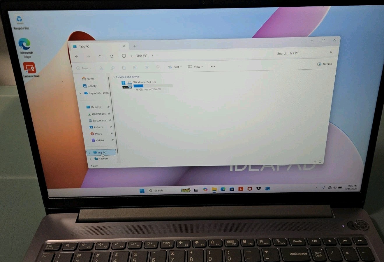 Lenovo IdeaPad Slim 3 15IRU8 I3-1305U@1.20GHZ, 8GB, 256GB