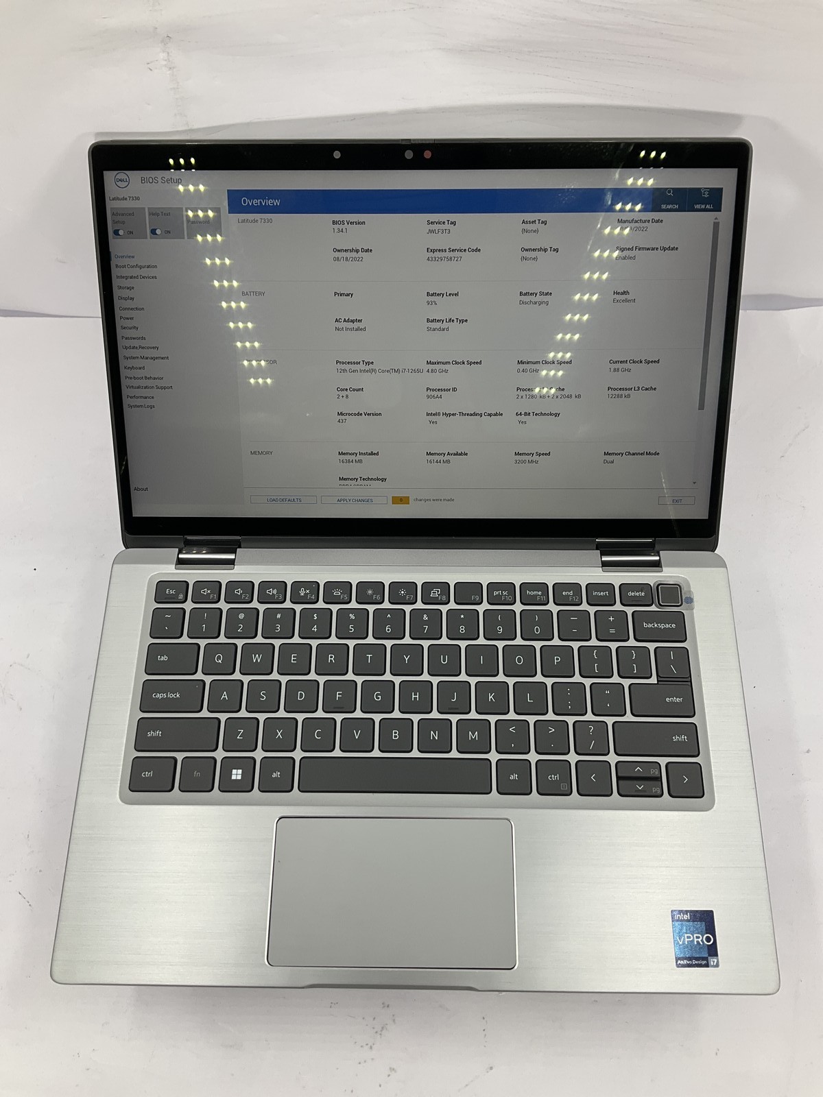 Dell Latitude 7330 13.3″ 2in1 Touch Core i7-1265U 512GB 16GB B Win 11 Pro