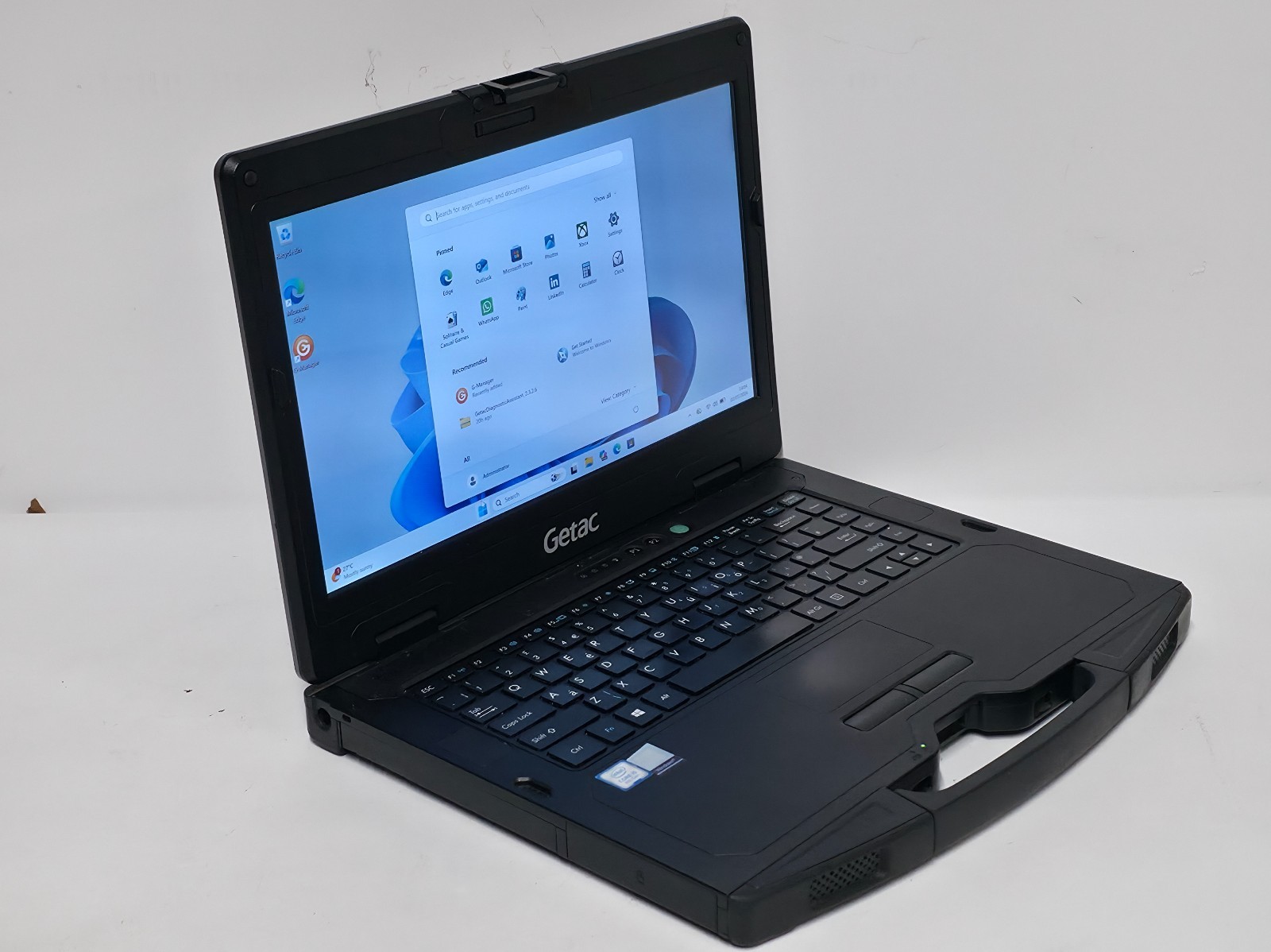 GETAC S410 G3 RUGGED LAPTOP 14″ FHD CORE i5-8265U 16GB 256GB SSD HDMI GPS #039
