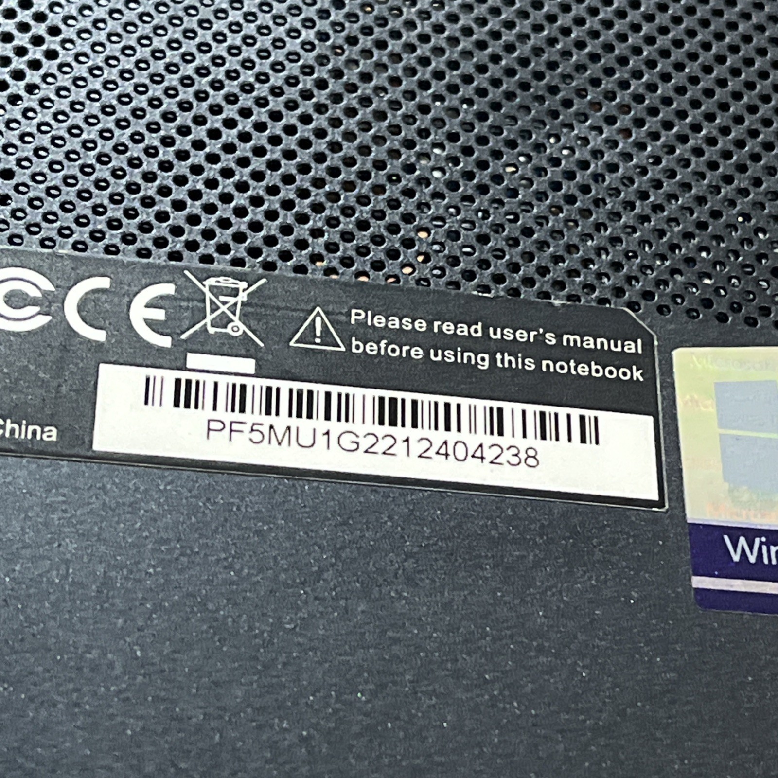 CARBON LCS15-10I7 INTEL CORE I7-10510U 1.80GHZ 16GB RAM NO HD