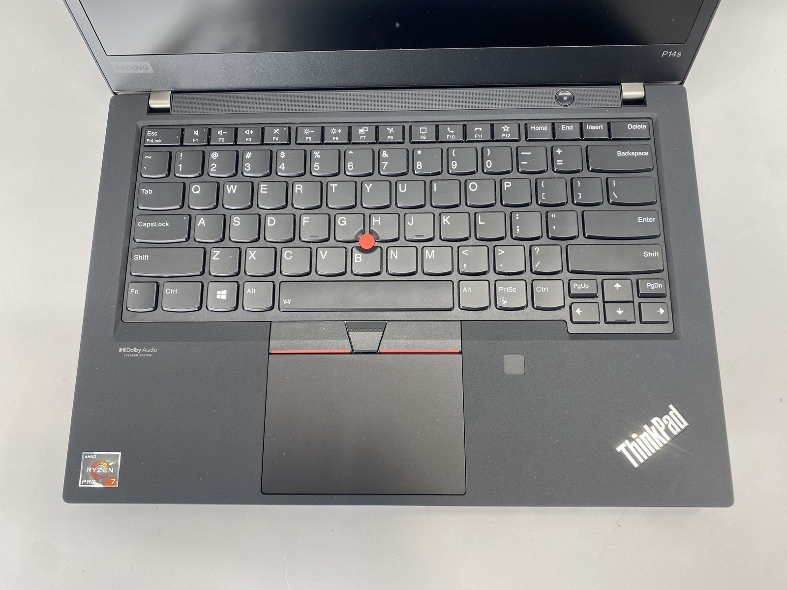 Lenovo Laptop ThinkPad P14s Gen 2a 14″ AMD Ryzen 7 Pro 5850U 512GB – Black