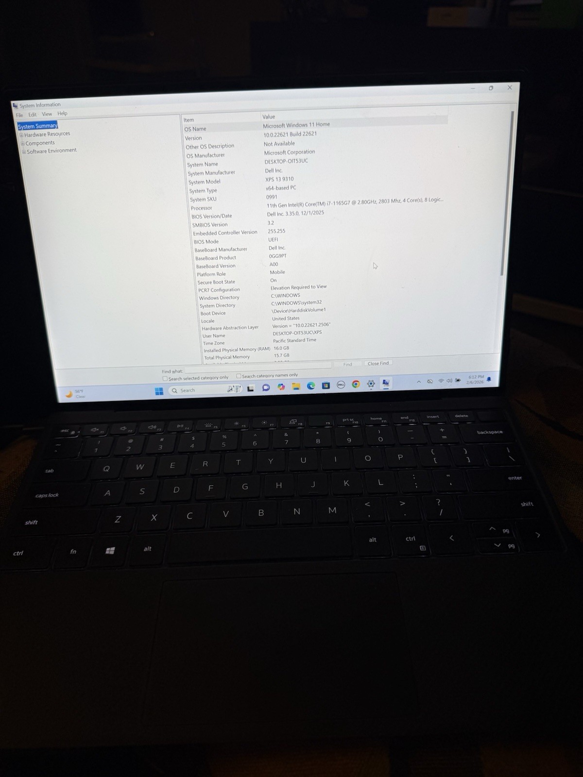 Dell XPS 13 9310 (2-in-1) FHD+ TOUCH i5-1135G7 2.40GHz 16GB 512GB SSD