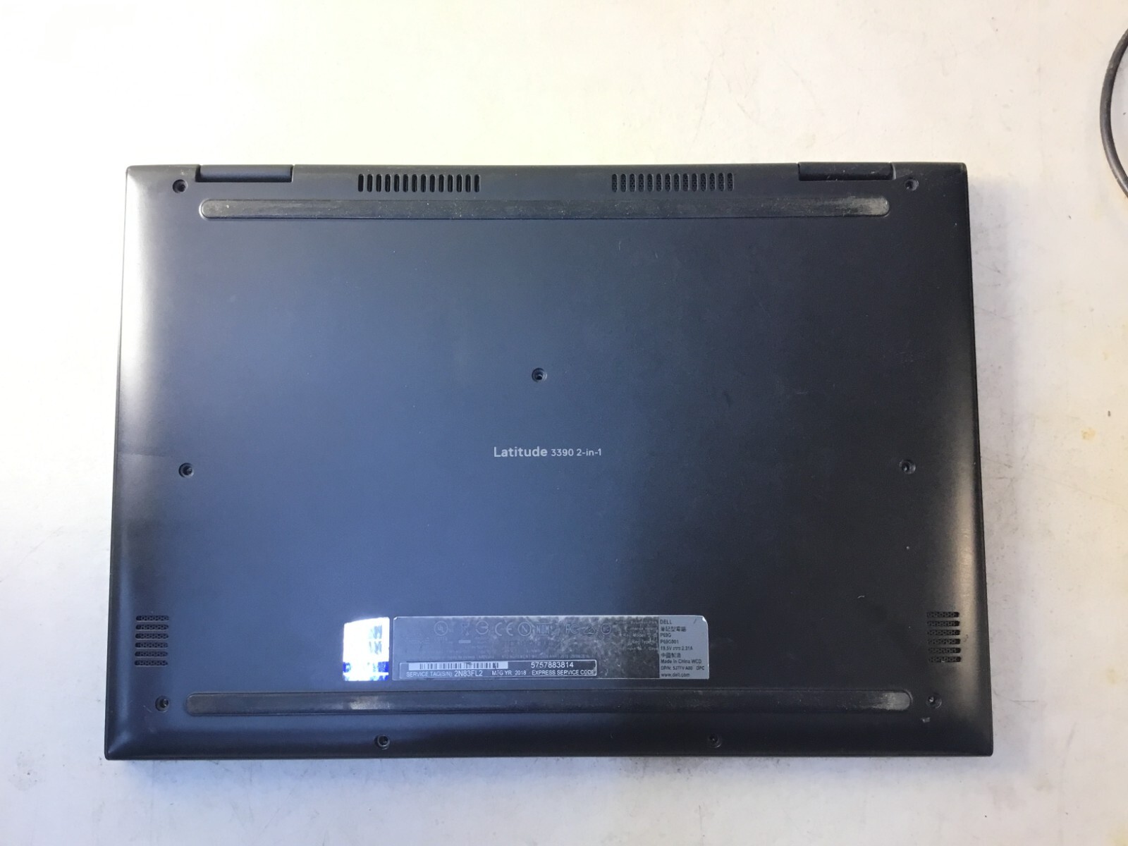 Dell Latitude 3390 2 in 1, Intel Core i5 8th Gen, NO RAM, NO HDD