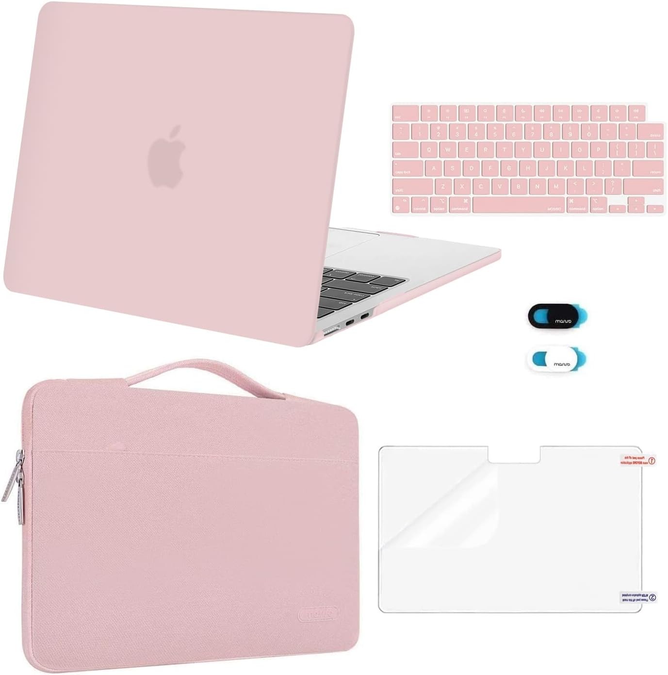 MacBook Air 13″ Hard Shell Case A3449 A3240 A3113 A268 M2 M3 M4 M5 2022-2024