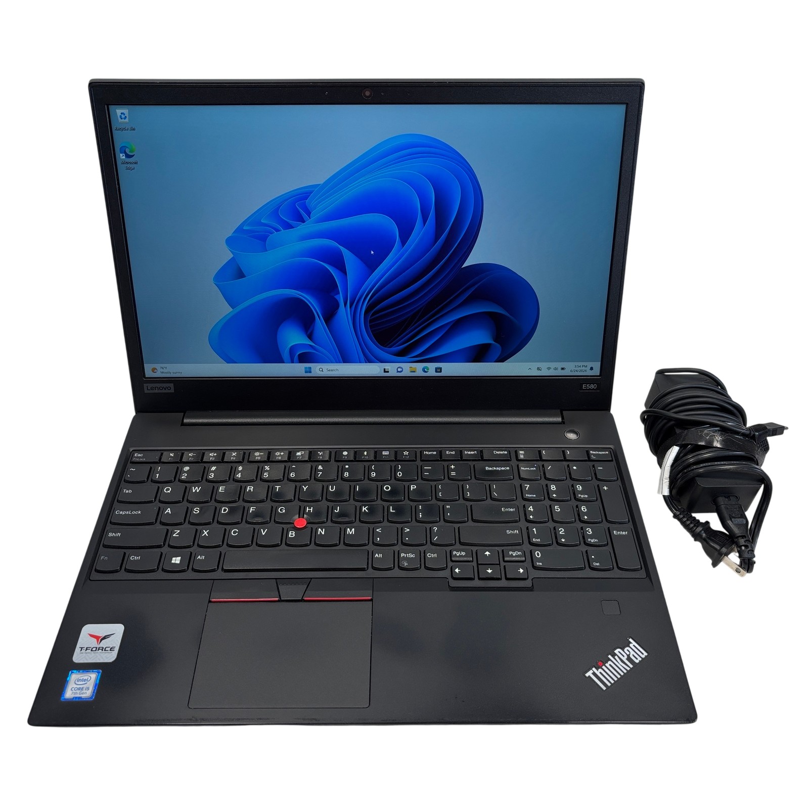 Lenovo ThinkPad E580 Win 11 Pro Core i5-7200U 2.5GHz 64GB RAM 256GB SSD 15.6″