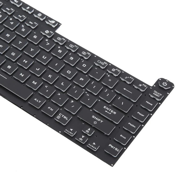 US Version Colorful 16 Pin Backlit Laptop Keyboard for Asus ROG Strix Scar G512