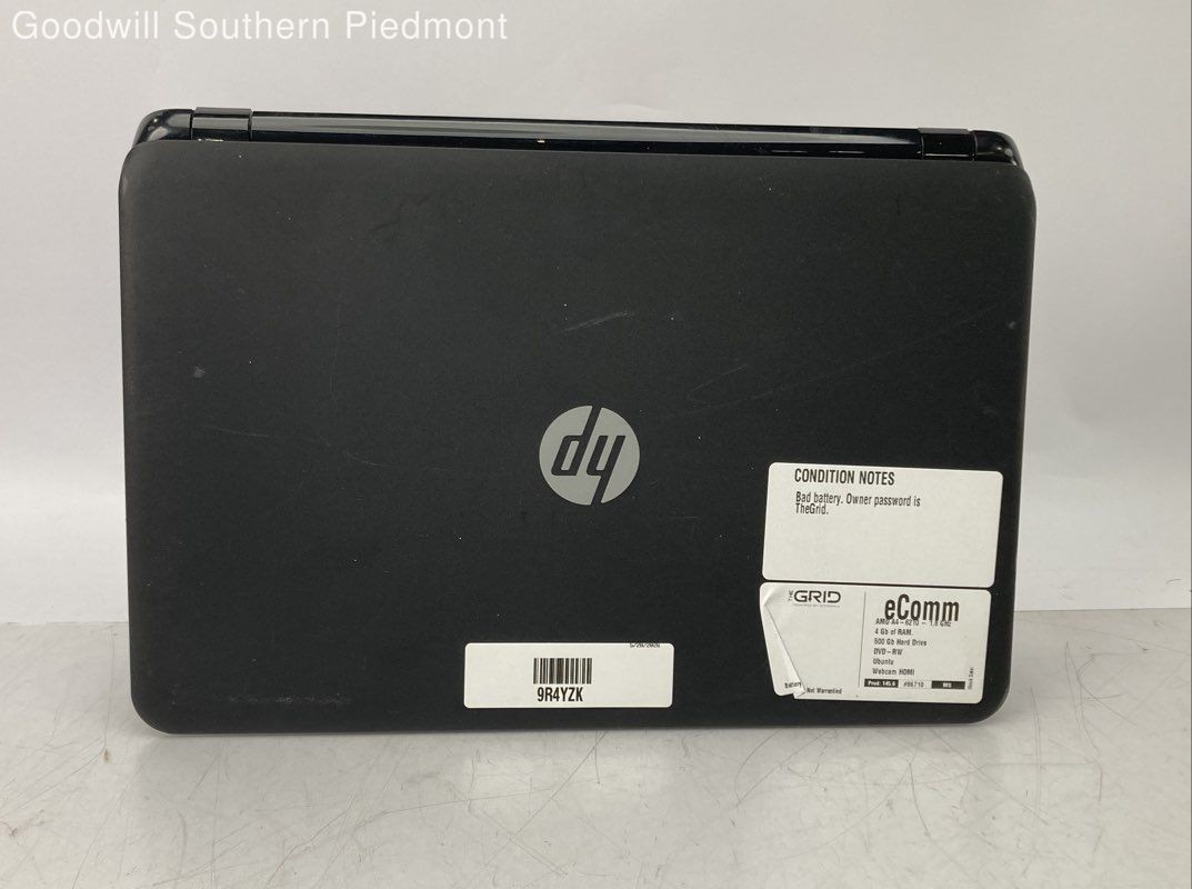 HP 15 AMD A4-6210 1.8GHz 4Gb RAM 500Gb HDD – Tested