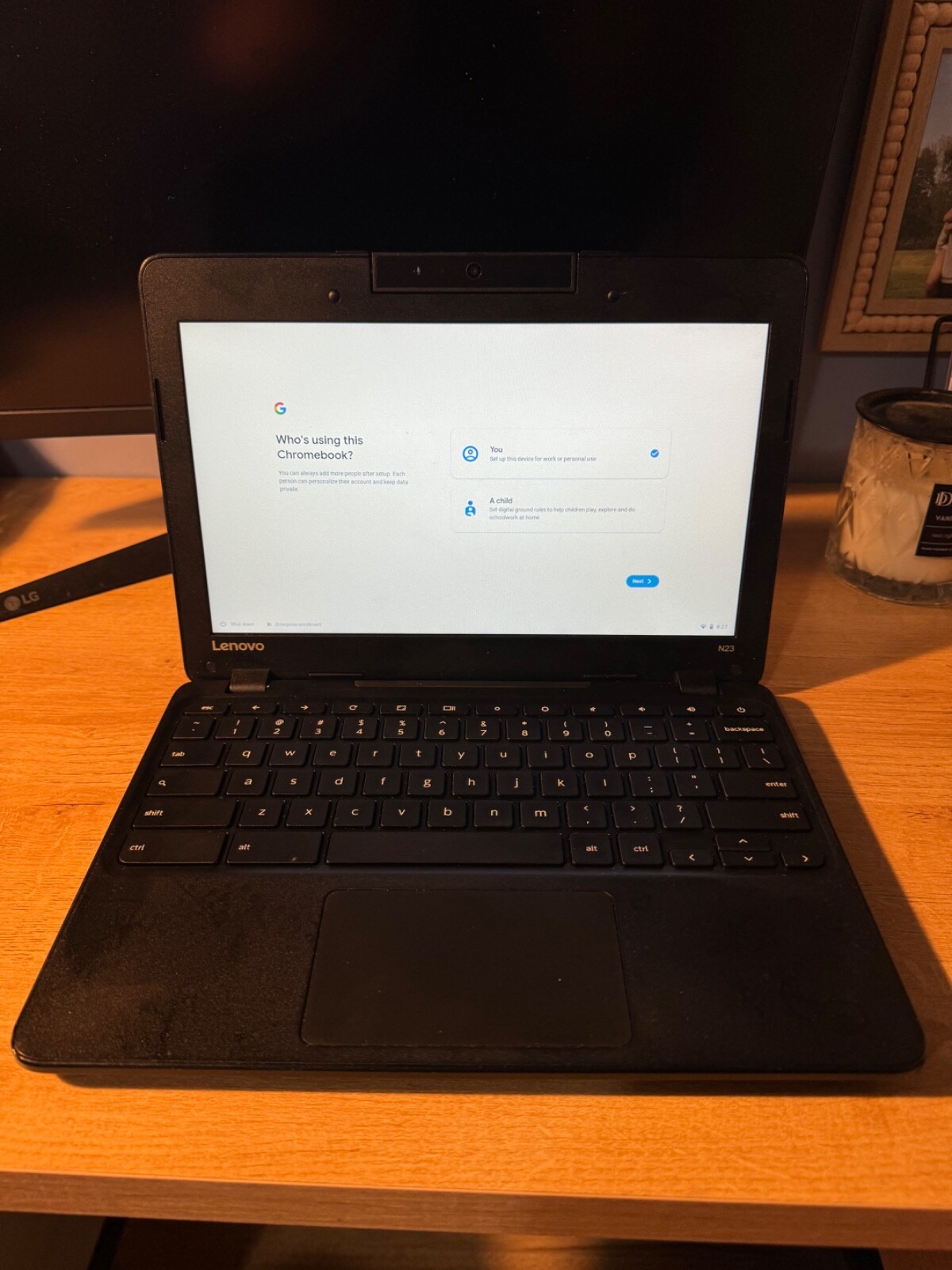 Great Lenovo Laptop: N23 Chromebook 11.6″ HDMI Webcam With Charger