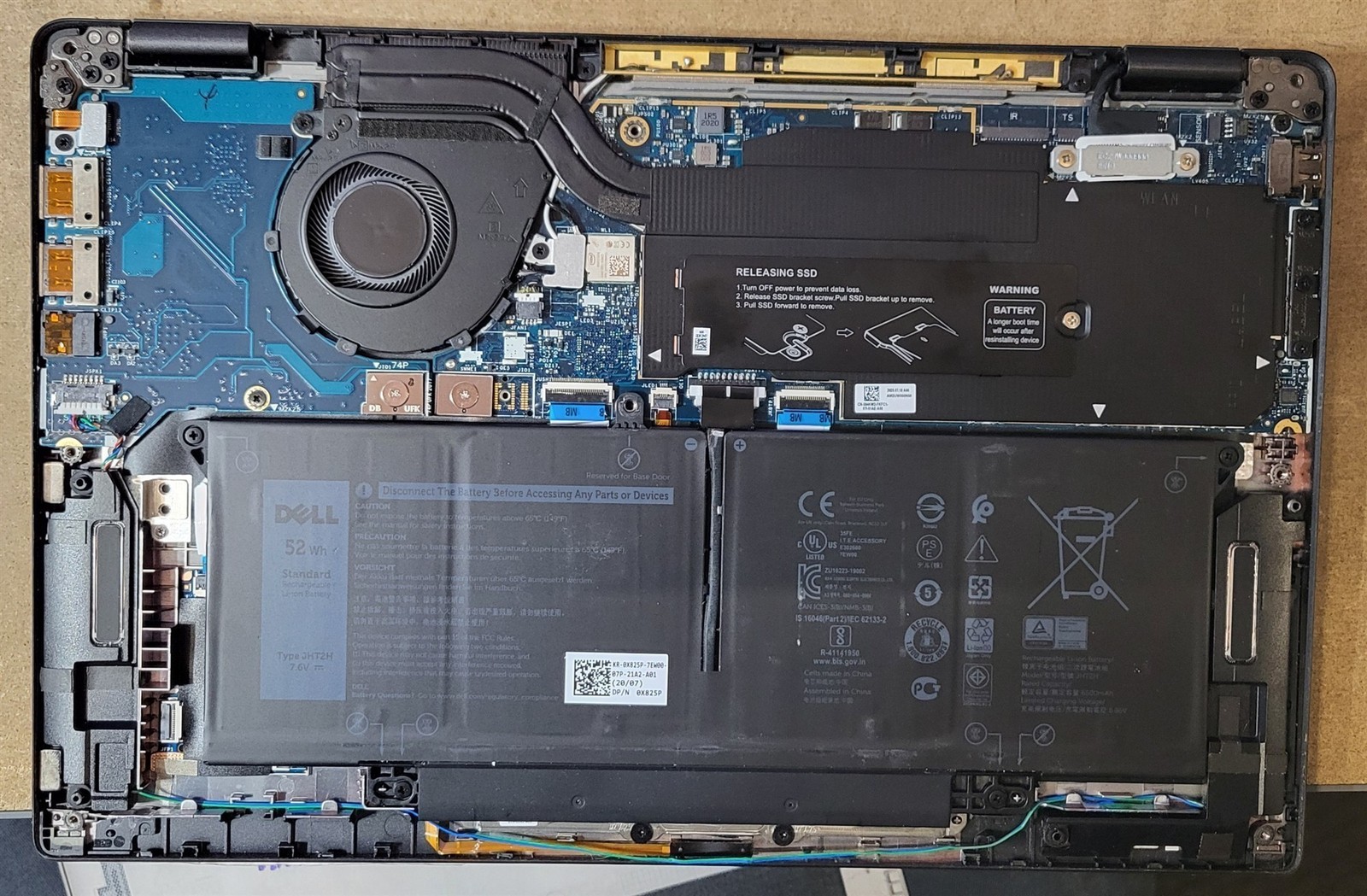 Scratched Screen Dell Latitude 7410 Laptop Intel i5-10210U 1.6GHz 8GB 256GB