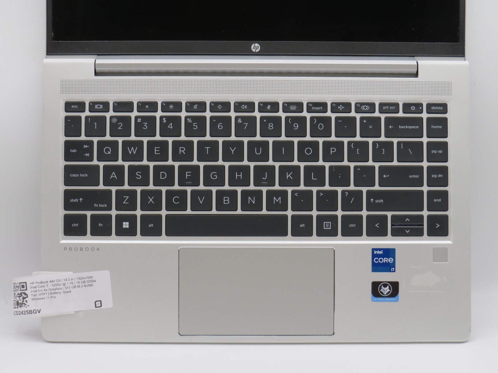 HP ProBook 440 G9 i7-1255U @ 1.7GHz | 16GB DDR4 | 512GB SSD | 14″ | Win 11 Pro