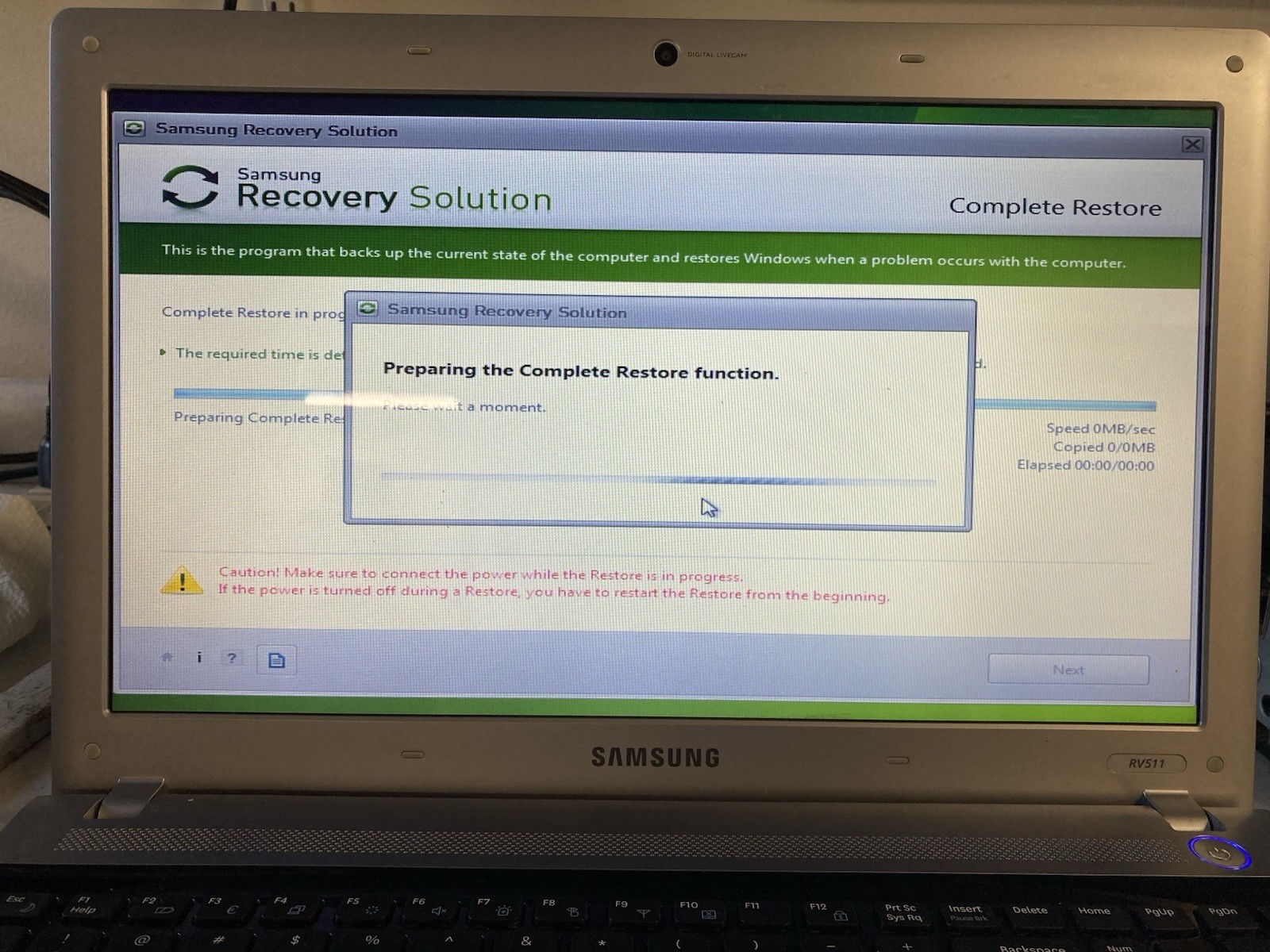 Samsung NP-RV511 Laptop SERVICED & RESTORED/15.6″/Windows 7/Excellent Condition!