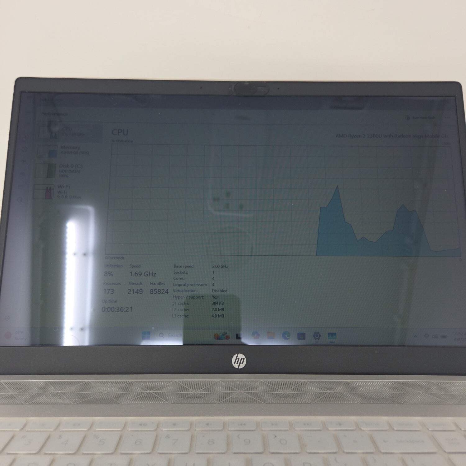 HP Pavilion 15-CW0002CY 15.3″ Ryzen 3 3200U 2.0GHz 8GB RAM 1TB HDD