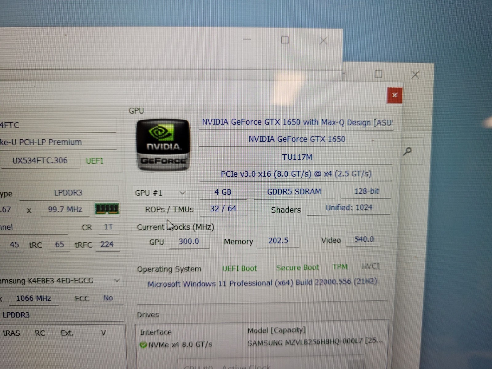 Asus zenbook 15 15.6″ i7-10510u 1.8ghz 16gb onboard ram 256gb ssd read 072882038