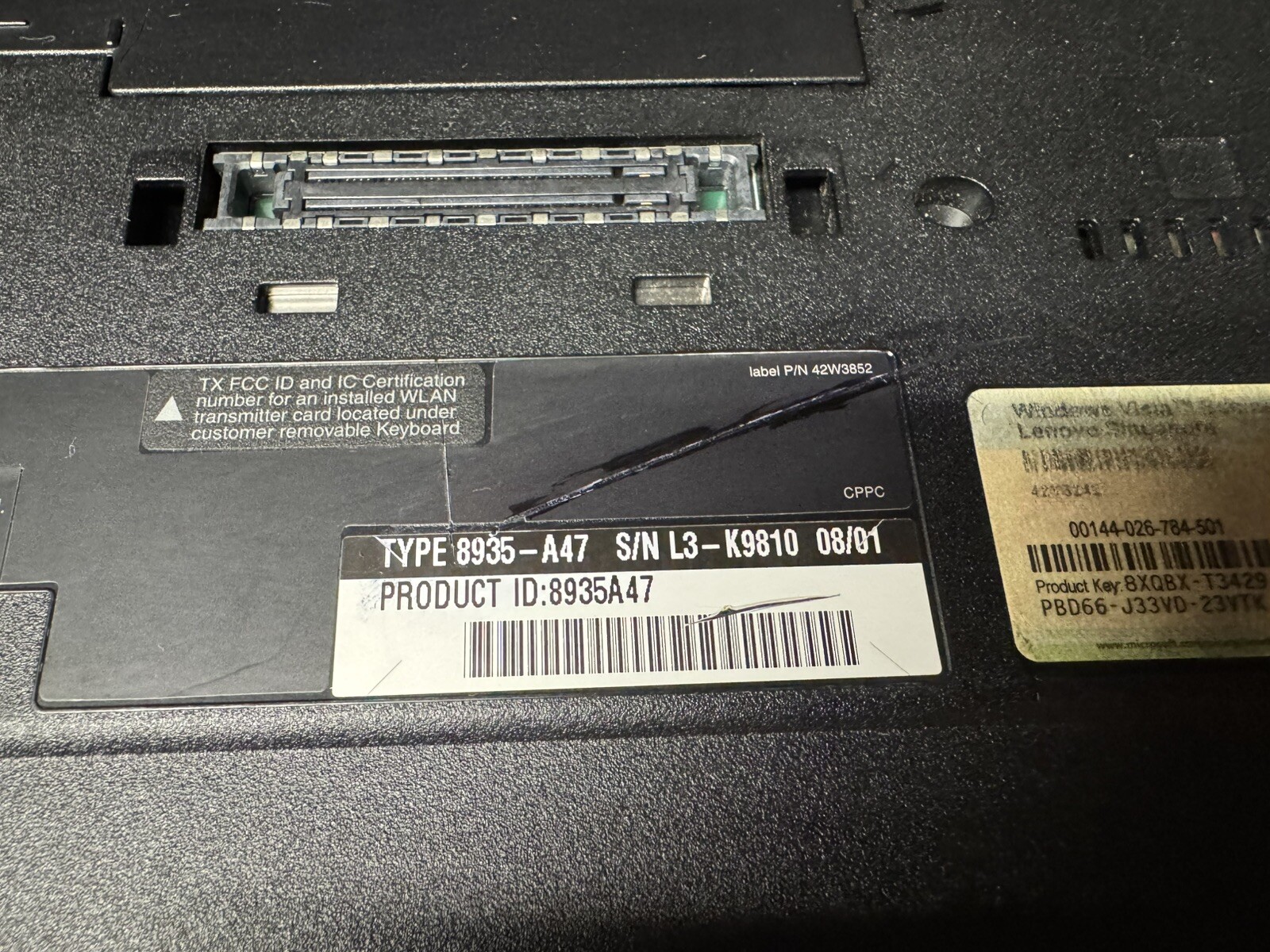 Lenovo ThinkPad R61, 15.4”, Win10pro, Celeron1.8, 160Gb, 1.5GB, DVDCD, Wifi #003