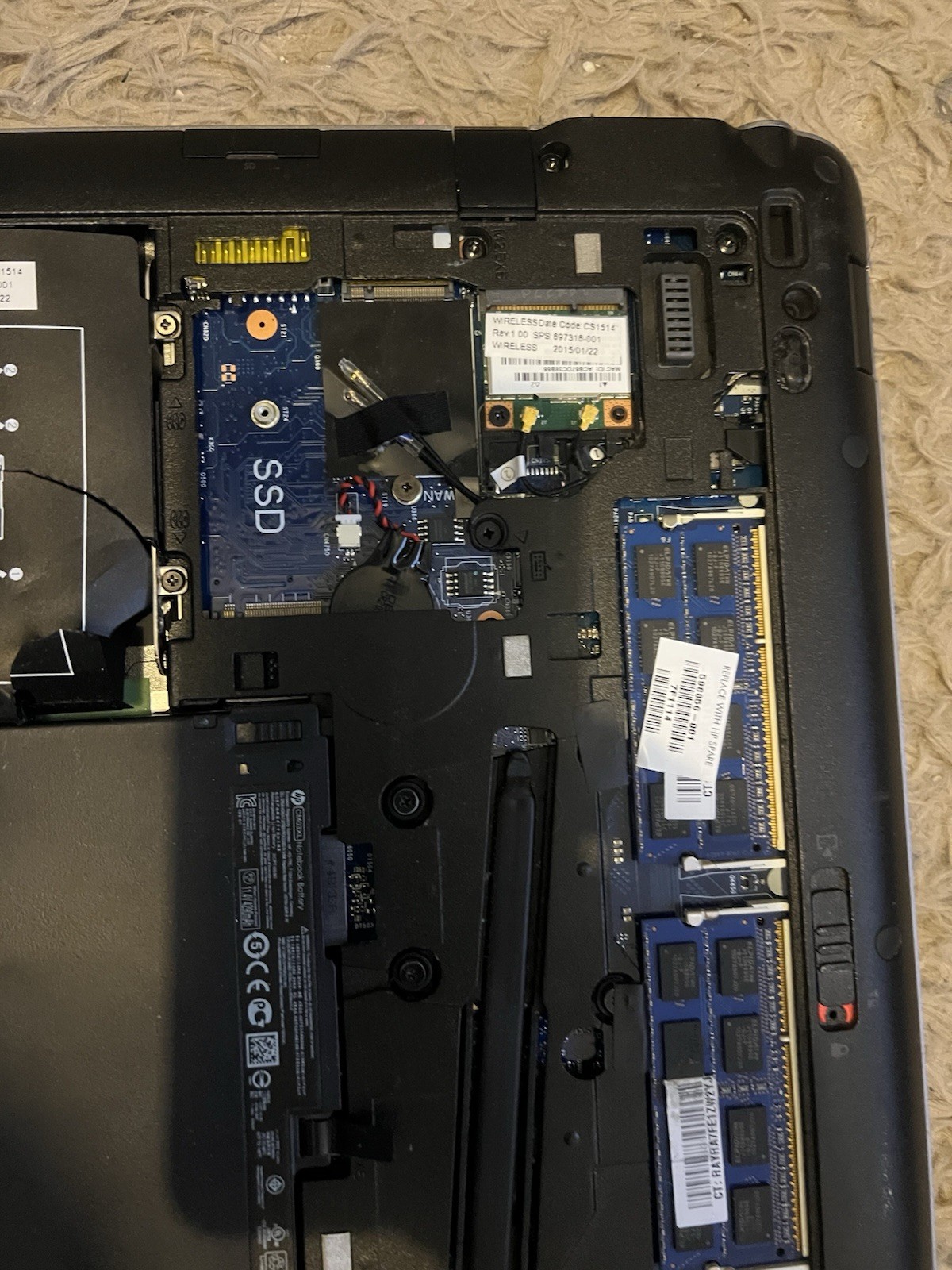 HP EliteBook 840 Laptop Intel i5 4GB RAM