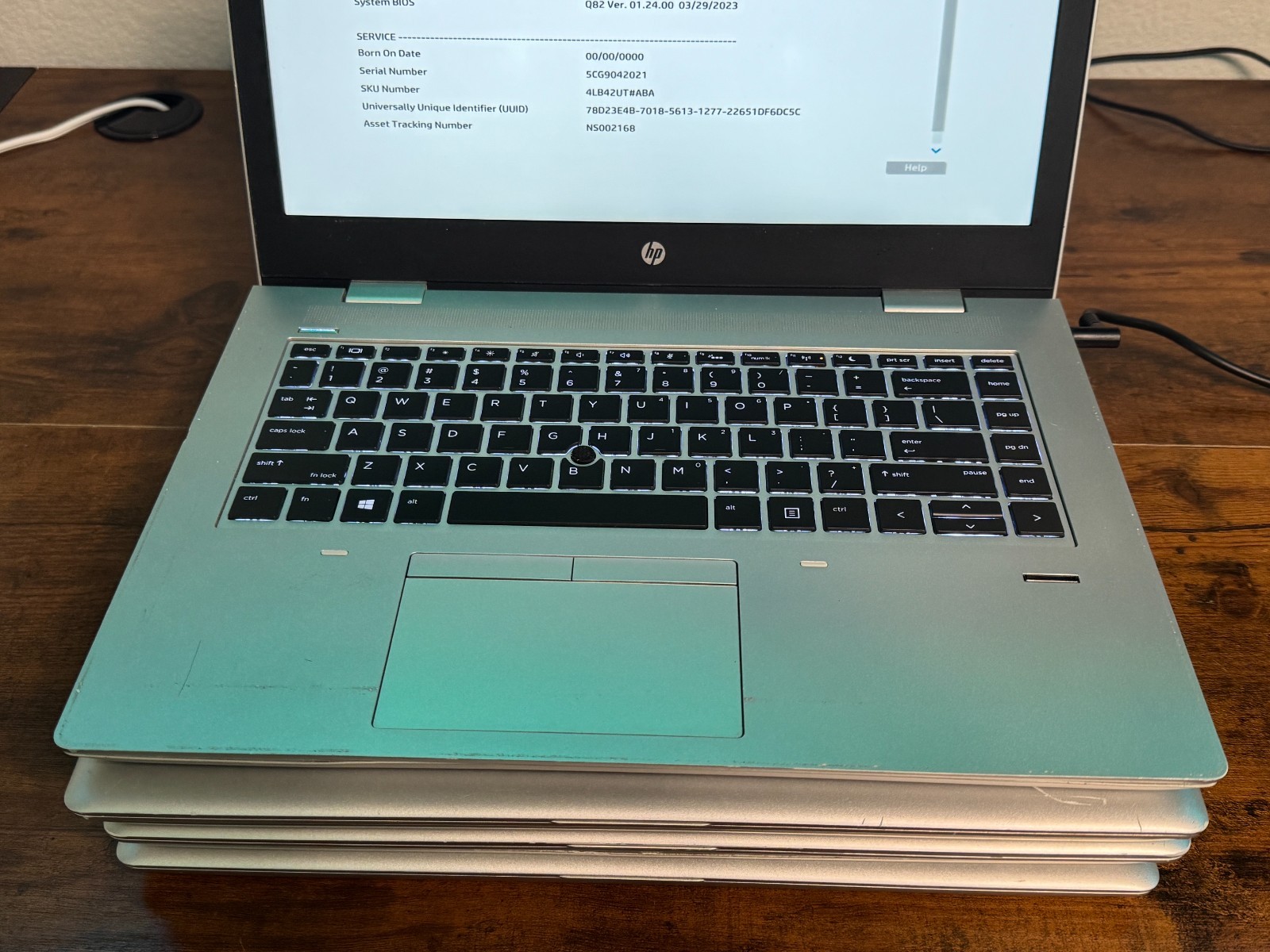 Lot of 4 HP ProBook 645 G4 14″ AMD Ryzen 7 PRO 2700U 16 GB RAM No SSD