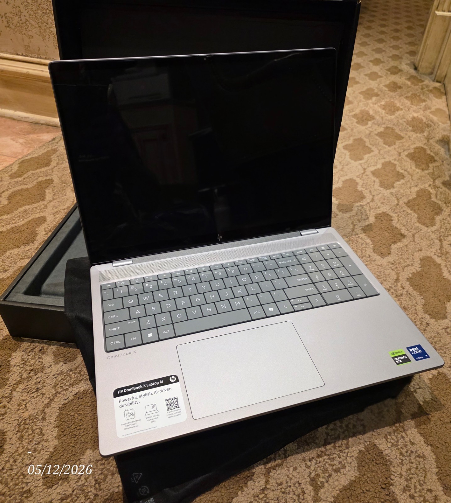 2025 HP OmniBook X 16-aw0038dx 16″ U7 255H 32GB DDR5 2TB SSD RTX 4050 Win11 PRO
