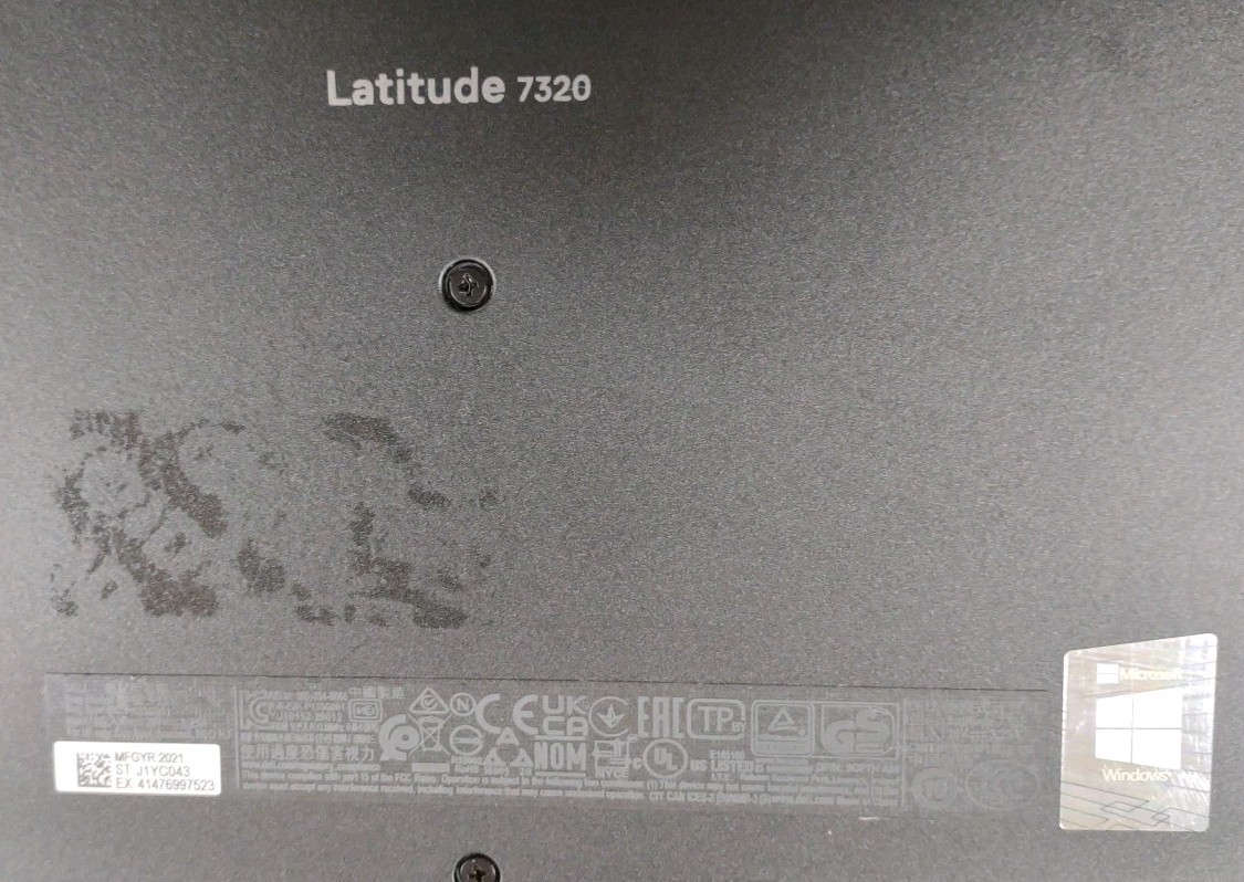 Dell Latitude 7320 13.3 FHD W/ i7-1165G7, 16GB, 256GB, Touch Laptop