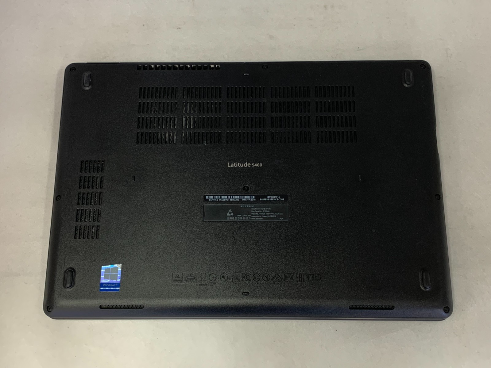 Dell Latitude 5480 14″ FHD i5-6440HQ 2.6GHz 4GB RAM No SSD/OS