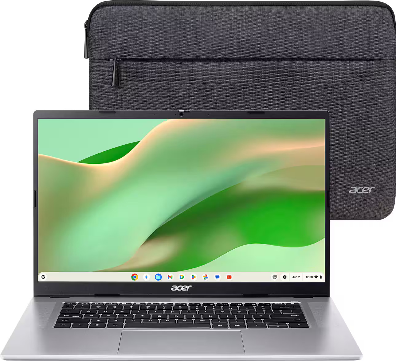 Acer – Chromebook 315 15.6″ FHD Laptop with Google AI – MediaTek Kompanio 5…