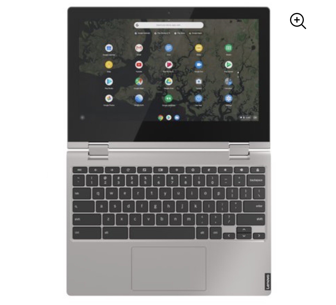 Lebovo C340 11.6” Celeron Touch 4GB/32GB Chromebook Chrome OS – Platinum Grey