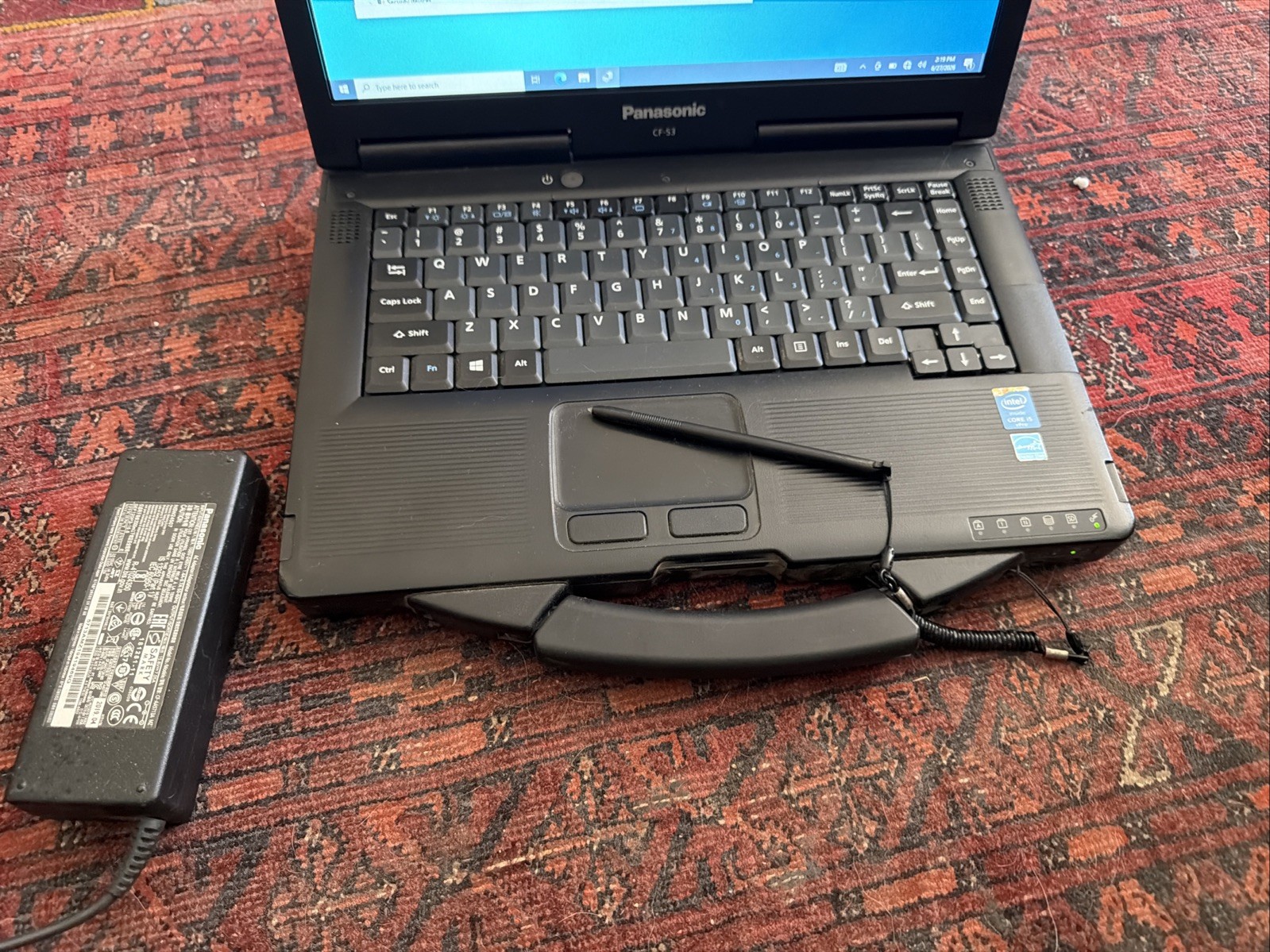 Panasonic Toughbook CF-53 i5 4310u 2.0GHz 256GB SSD 16GB Windows 10 Pro Nice 👍