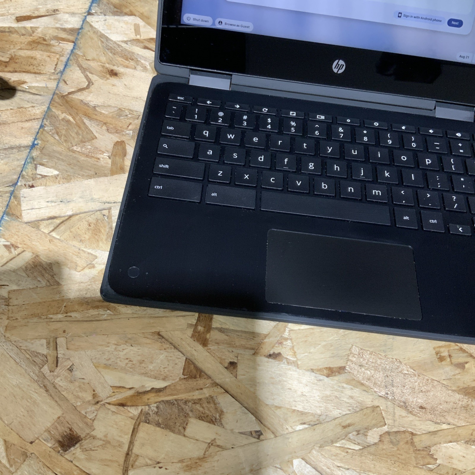 HP Chromebook X360 11MK EE 11.6″ MediaTek MT8183 4GB RAM 32GB eMMC A087