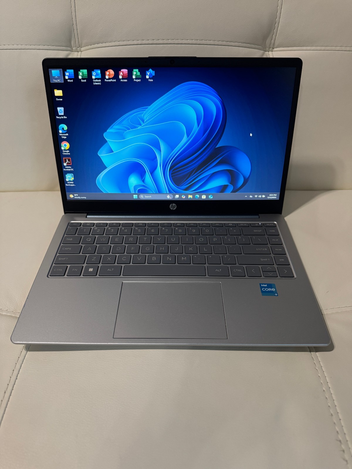HP Laptop 14″ i3-n305 3.80GHz 8GB RAM 256GB SSD Windows 11, Office 2024