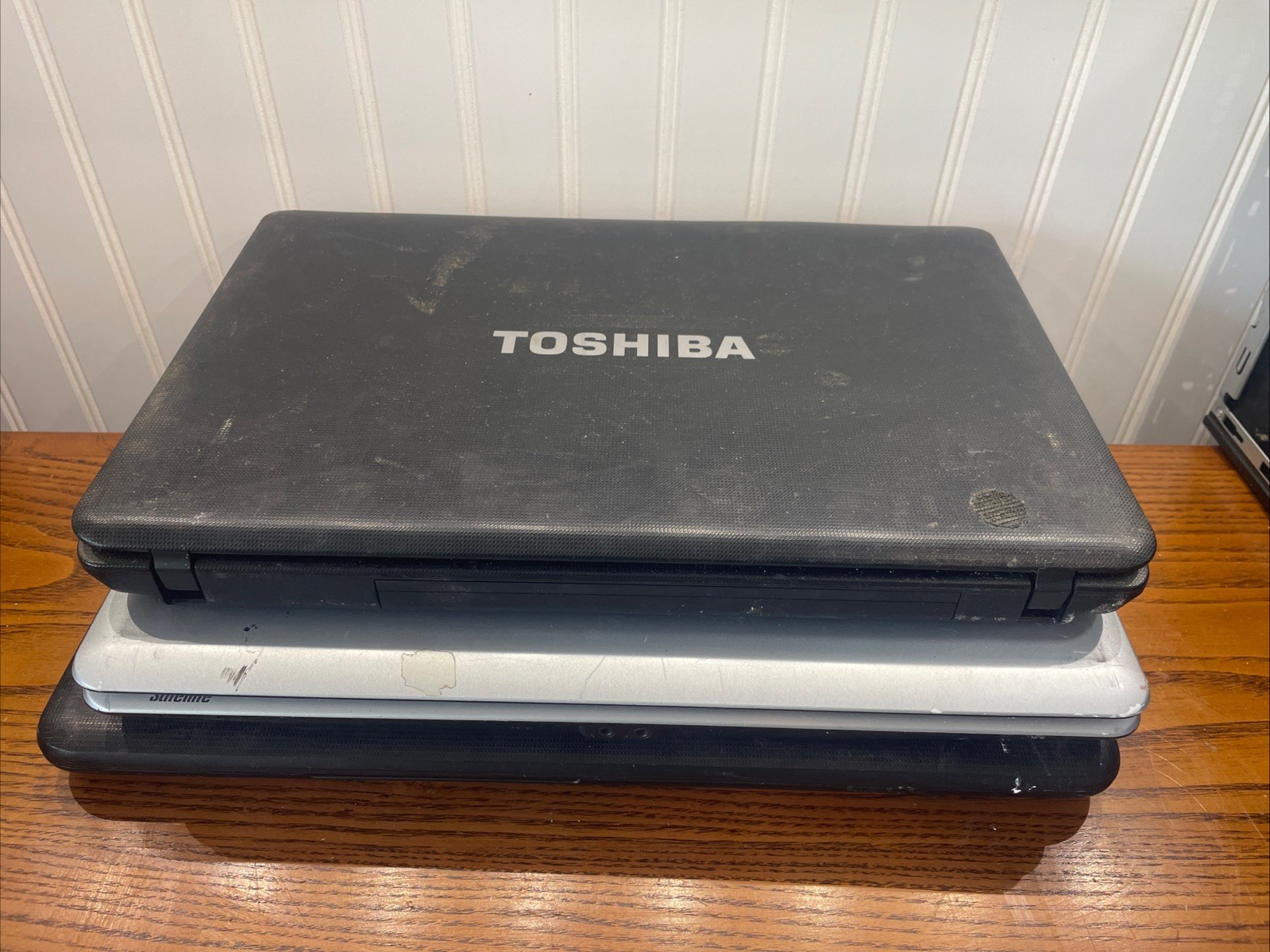 Lot Of 3 TOSHIBA SATELLITE L455-S5975 C875D-S7105 C655-S5049 Parts Or Repair