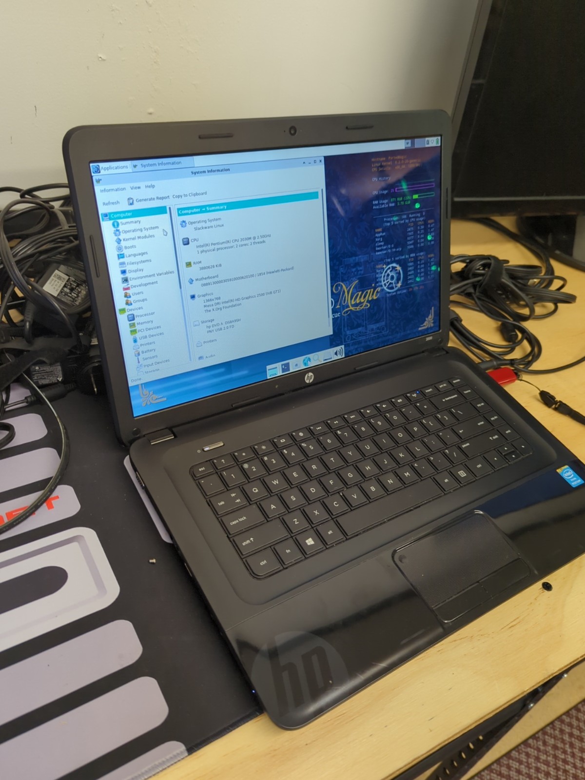 1017 – HP 2000-2d24DX – TESTED/WORKING