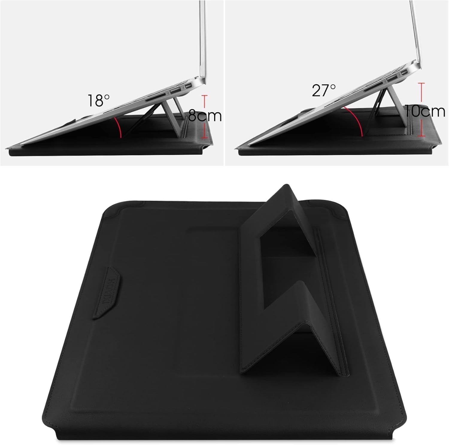 15 16 Inch Laptop Sleeve Case Leather Bag for MacBook Pro 16 2021 & 2019
