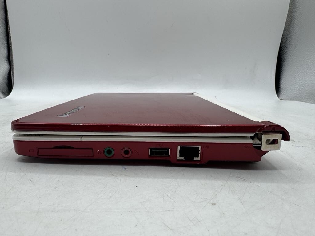 Lenovo IdeaPad S10 4231 Red Powers on , Partially Tested NO POWER SUPPLY
