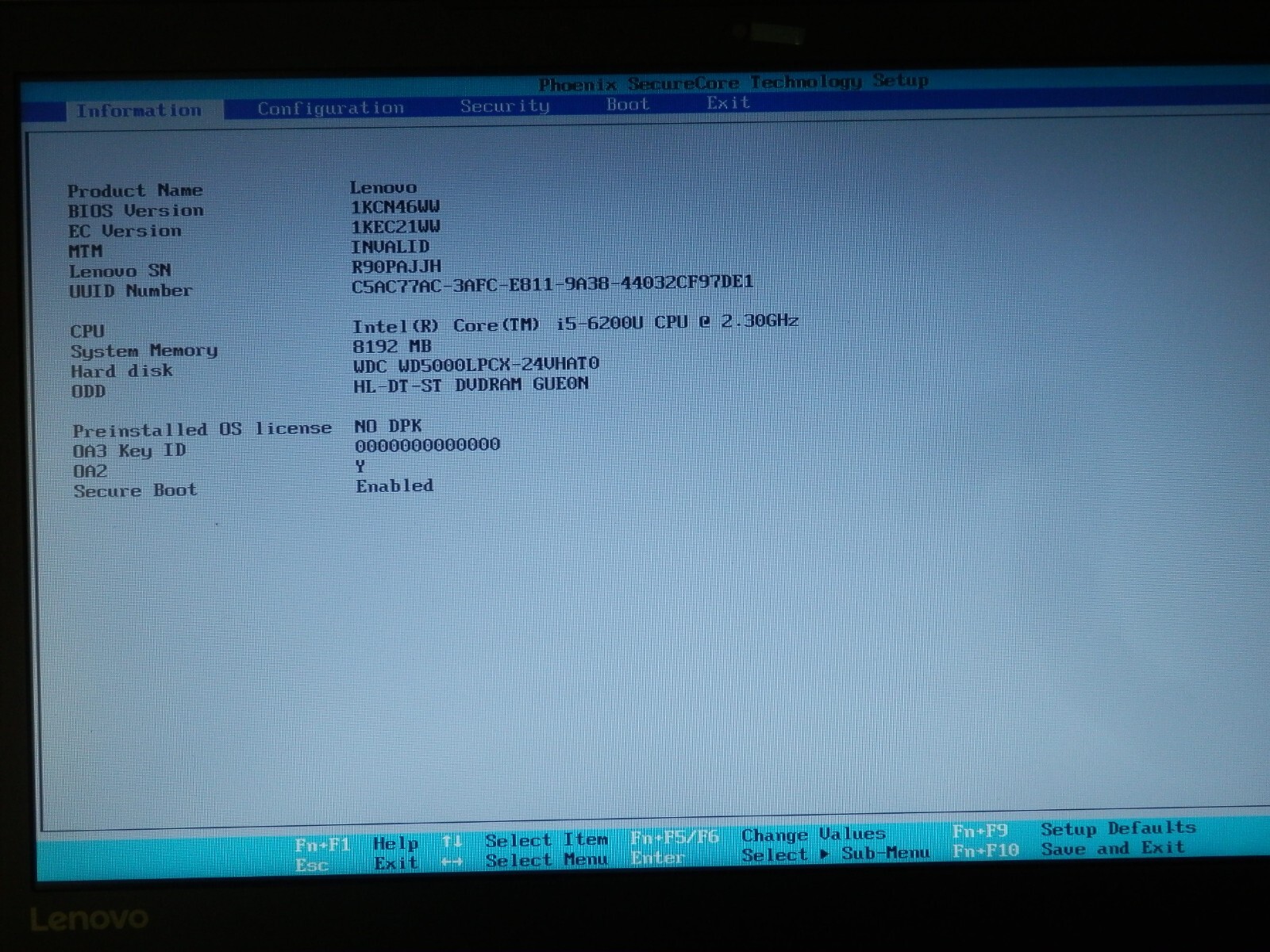 Lenovo V110-15ISK, Intel i5-6200U, 8GB Ram, 500GB HDD, 15.6″ inch HD, HD 520 ORIGINAL BOX