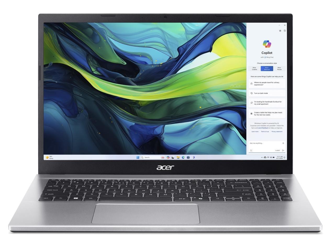 Acer Aspire Go 15 AG15-42P-R6GZ 15.6″ FHD AMD Ryzen 7 5825U 16 GB 512GB W11H