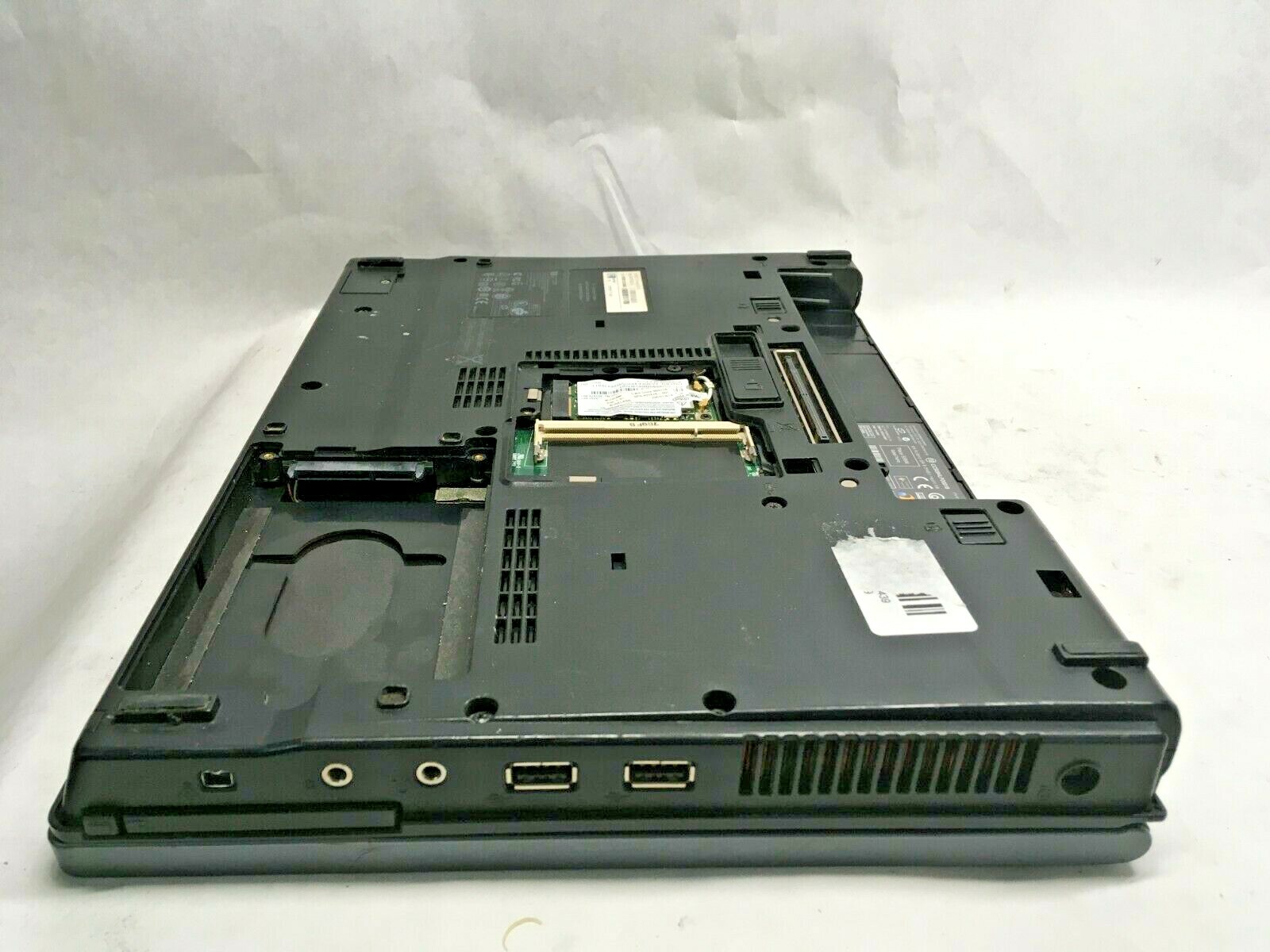 HP Compaq 6510b Core 2 Duo Laptop Boots to BIOS NO HDD/RAM/Battery/Charger JR