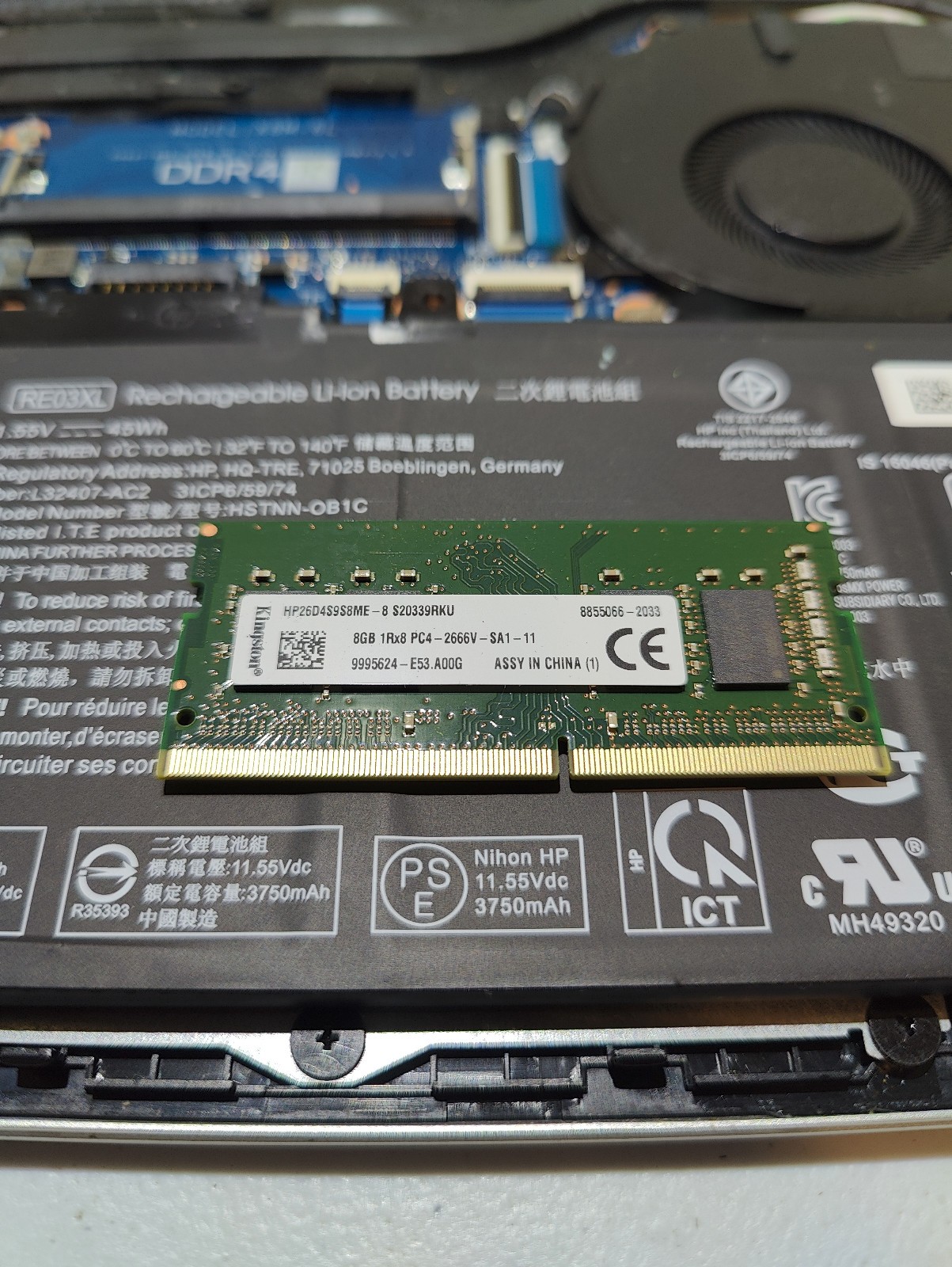 HP PROBOOK 440 G7 i5-10210U @ 1.60GHz, 8GB RAM, NO HDD/OS PARTS ONLY