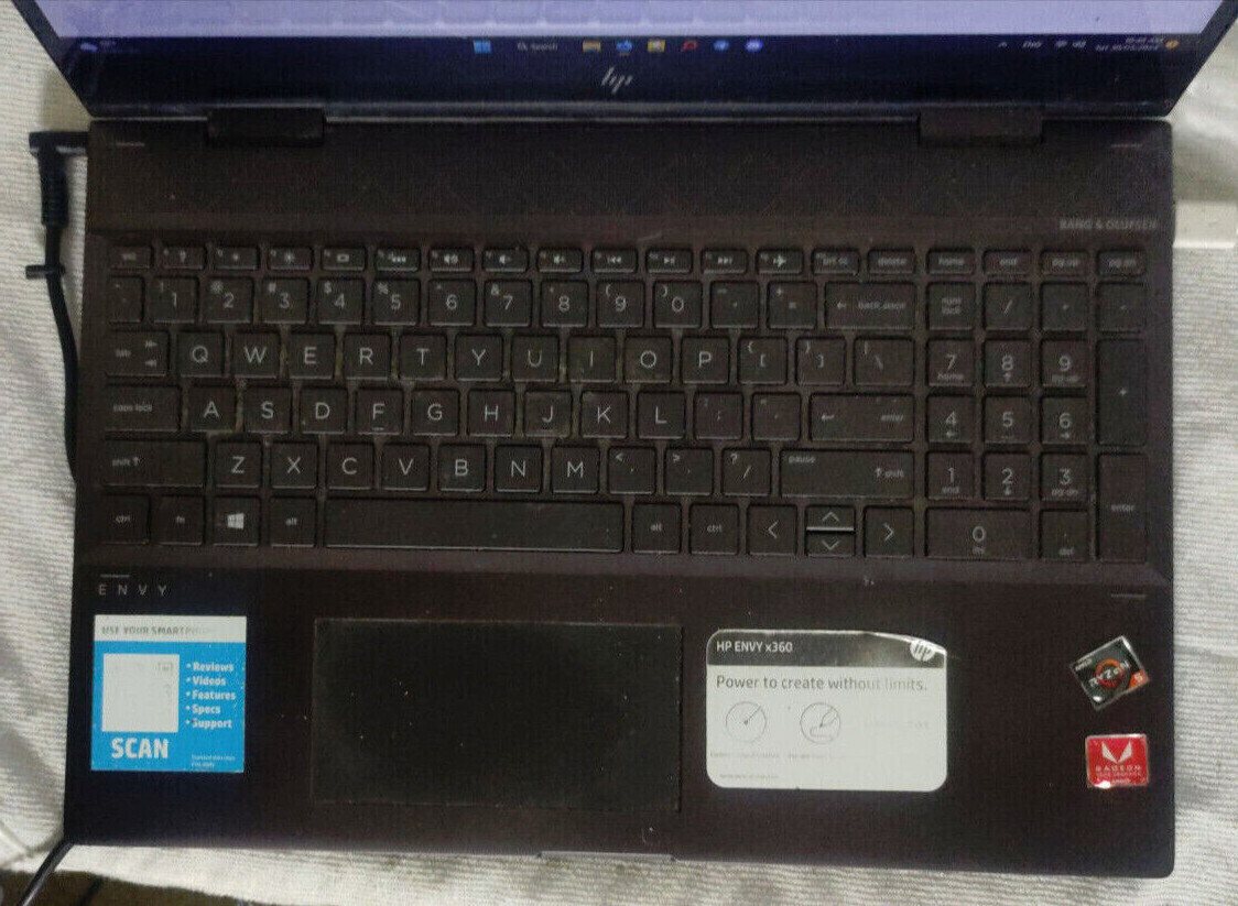 HP ENVY x360 Convertible 15m-cp0xxx Ryzen 5 2500U 8GB DDR4 – Read Descriptions