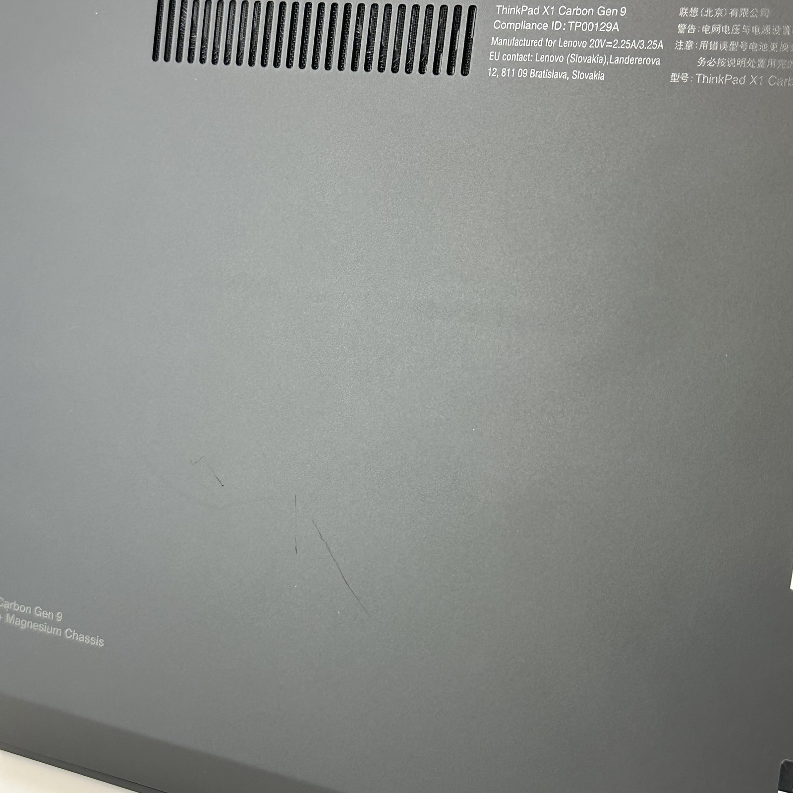 Lenovo ThinkPad X1 Carbon Gen 9 14 FHD+ i5-1135G7 2.4GHz 8GB 256GB SSD Very Good
