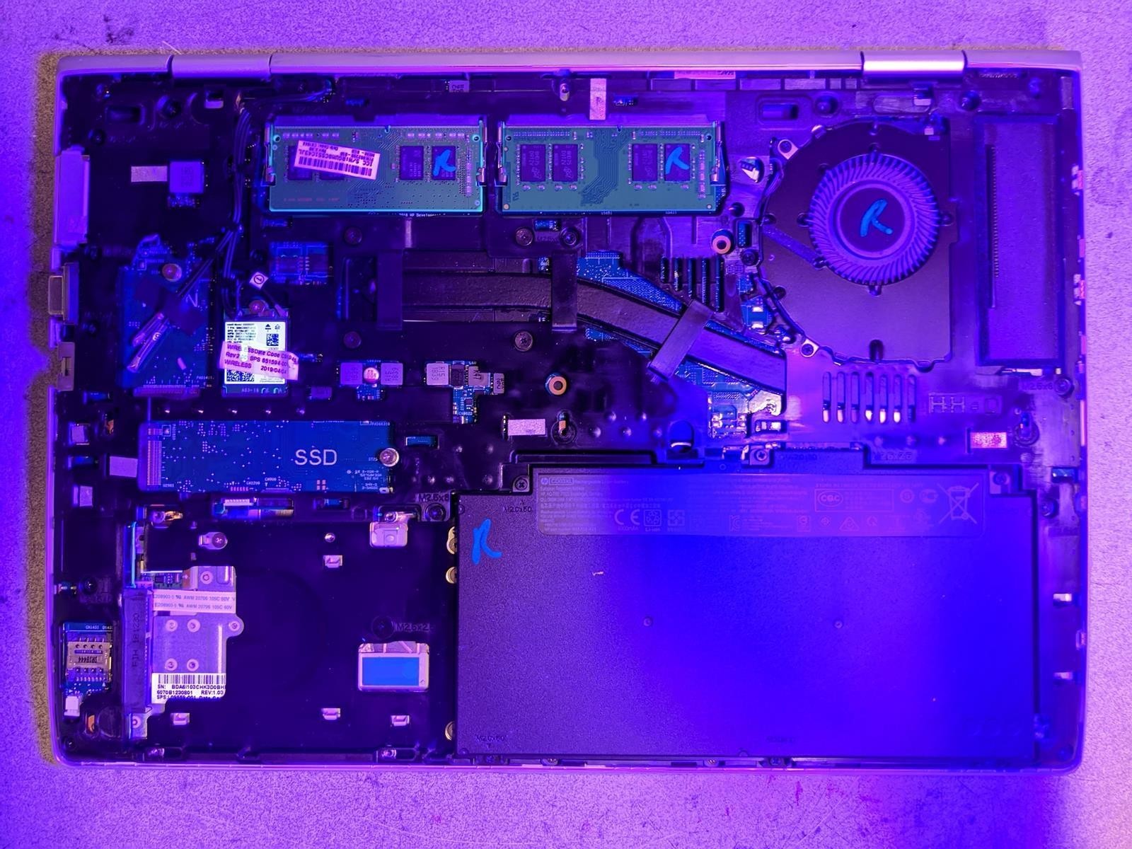 HP PROBOOK 640 G4 i5-8350U @ 1.7GHz, 16GB RAM, NO HDD/OS