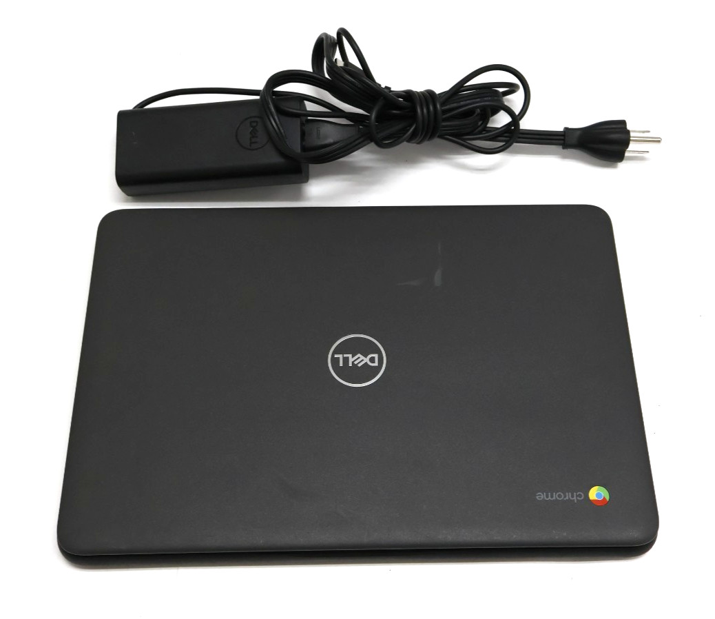 Dell Chromebook 3100 11.6″ Black Celeron N4020 1.10GHz 4GB RAM 16GB eMMC w/Adapt